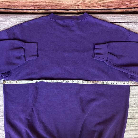 Vintage 1990s Kansas State University Wildcats College Crewneck - Picture 5 of 7